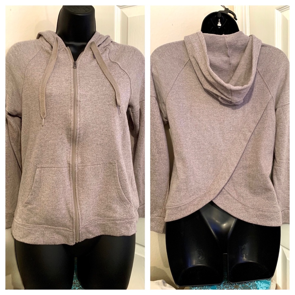 Light Brown Crossover Hoodie